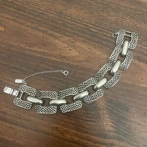 Monet Silver Tone Link Bracelet - 130